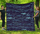 Shark Pattern Premium Quilt
