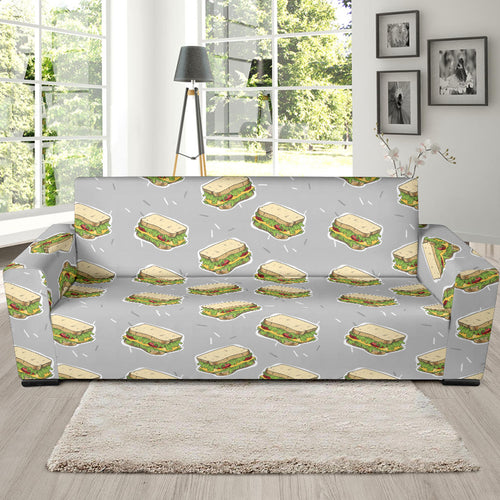Sandwich Pattern Print Design 05  Sofa Slipcover