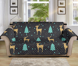 Deers star tree pattern Sofa Cover Protector