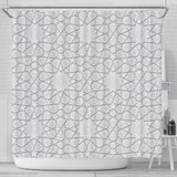 Arabic Star Pattern Shower Curtain Fulfilled In US