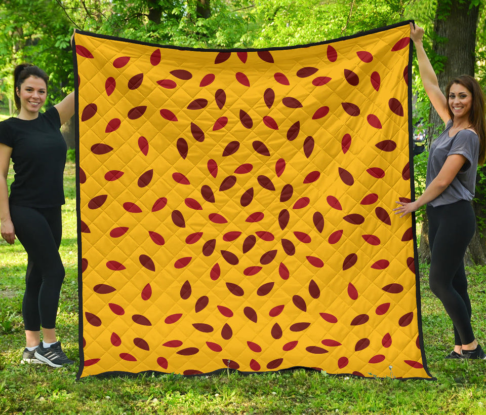 Passion Fruit Texture Premium Quilt