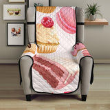 Cake cupcake sweets pattern Chair Cover Protector