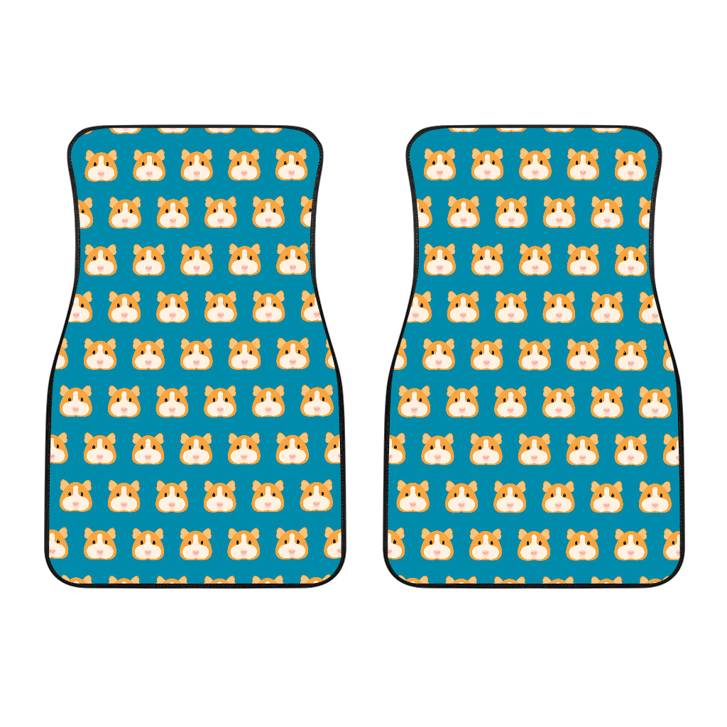 Guinea Pig Pattern Print Design 03 Front Car Mats