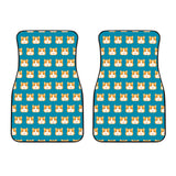 Guinea Pig Pattern Print Design 03 Front Car Mats