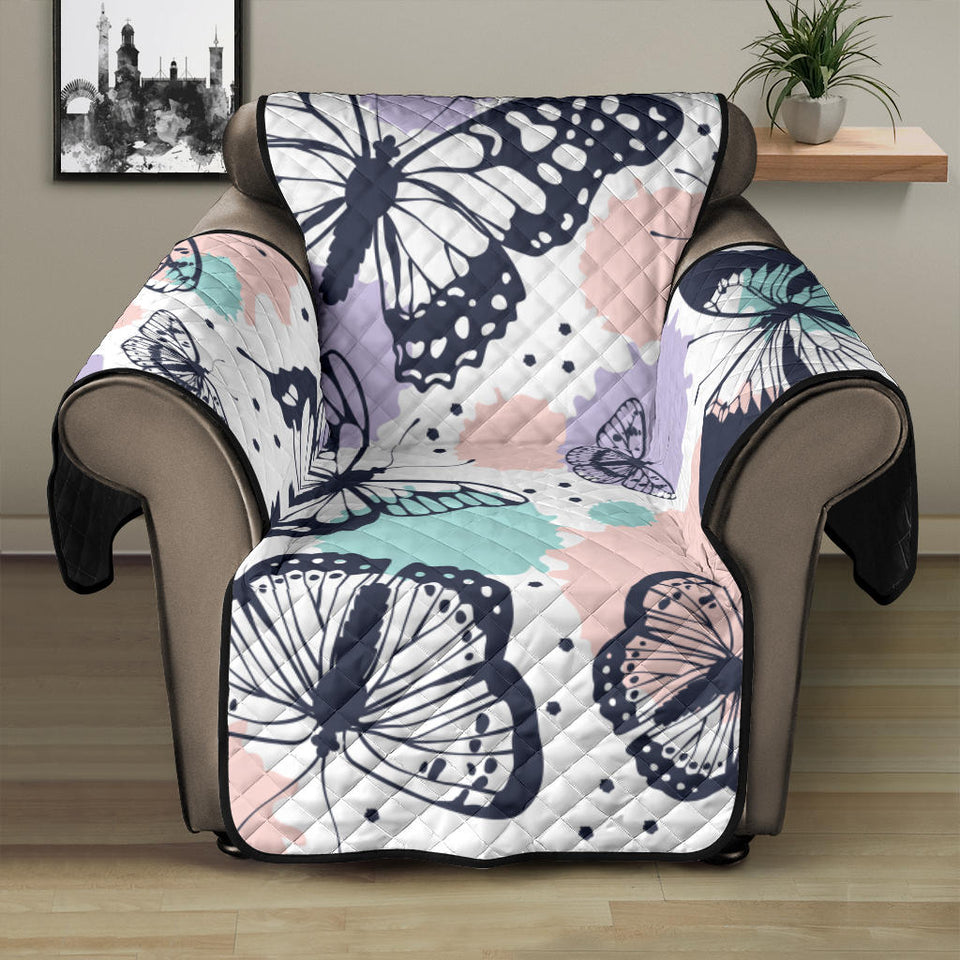 Butterfly pattern Recliner Cover Protector