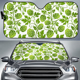 Hop Design Pattern Car Sun Shade