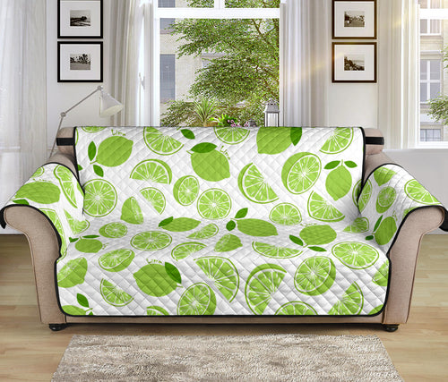 Lime design pattern Sofa Cover Protector