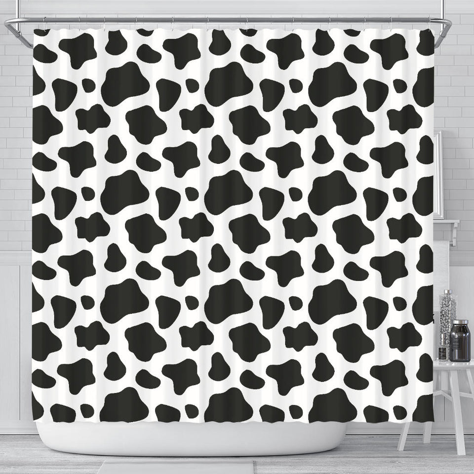 Cow Skin Pattern Shower Curtain Fulfilled In US