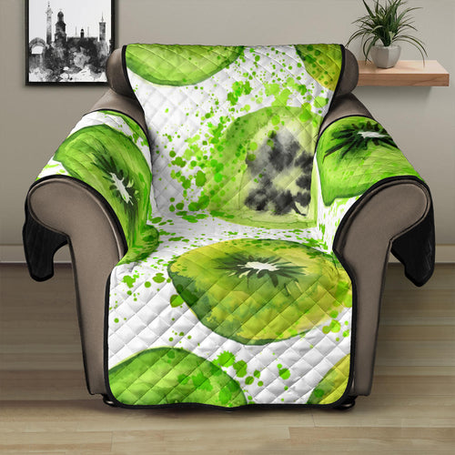 Watercolor kiwi pattern Recliner Cover Protector