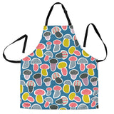 Colorful Mushroom Design Pattern Adjustable Apron