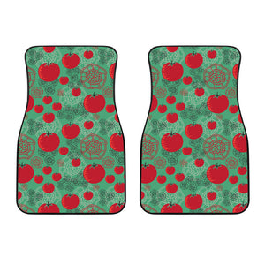 Tomato Design Pattern Front Car Mats
