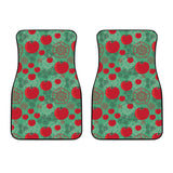 Tomato Design Pattern Front Car Mats