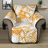 hand drawn orange fruit pattern Recliner Cover Protector