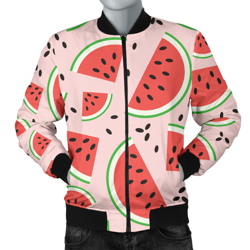 Watermelon Pattern Men'S Bomber Jacket