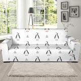 Penguin Pattern Sofa Slipcover