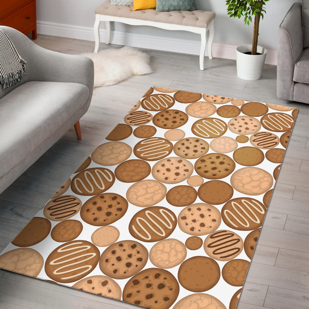 Various Cookie Pattern Area Rug