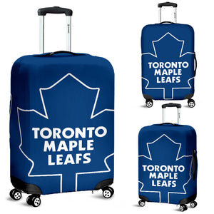 Toronto Maple Leafs Blue Theme Luggage Cover