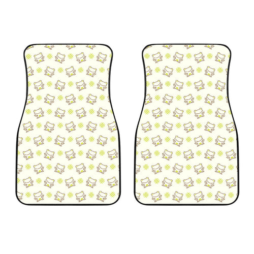 Cute Cartoon Frog Baby Pattern Front Car Mats