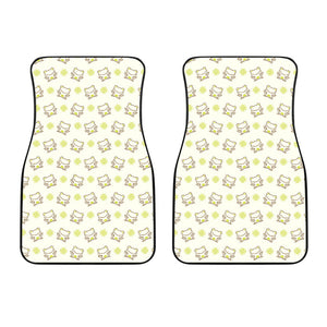 Cute Cartoon Frog Baby Pattern Front Car Mats