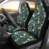 Pelican Pattern Print Design 05 Universal Fit Car Seat Covers