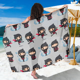 Cute Ninja Pattern Sarong