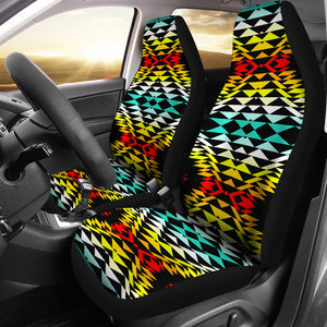 Taos Fire Set Of 2 Car Seat Covers