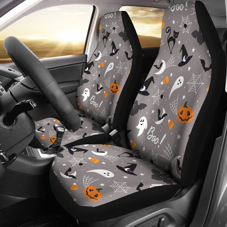 Halloween Design Pattern Universal Fit Car Seat Covers