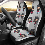 Cute Ninja Pattern Universal Fit Car Seat Covers