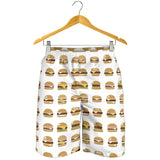 Hamburger Pattern Print Design 02 Men Shorts