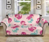 Cute little mermaid pattern Sofa Cover Protector