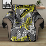 Hand drawn dragonfly pattern Recliner Cover Protector