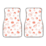 Sushi Pattern Front Car Mats