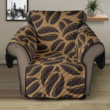 Coffee bean on brown background Recliner Cover Protector