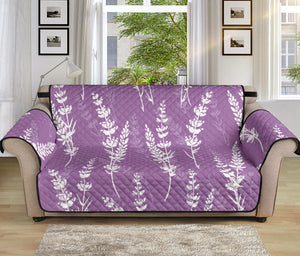 Lavender flowers purple pattern Sofa Cover Protector