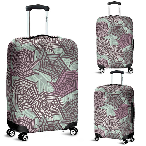 Spider Web Cobweb Design Color Pattern Luggage Covers