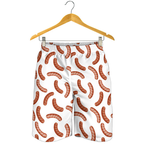 Sausage Pattern Print Design 04 Men Shorts