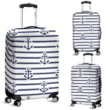 Anchor Rope Nautical  Pattern Luggage Covers