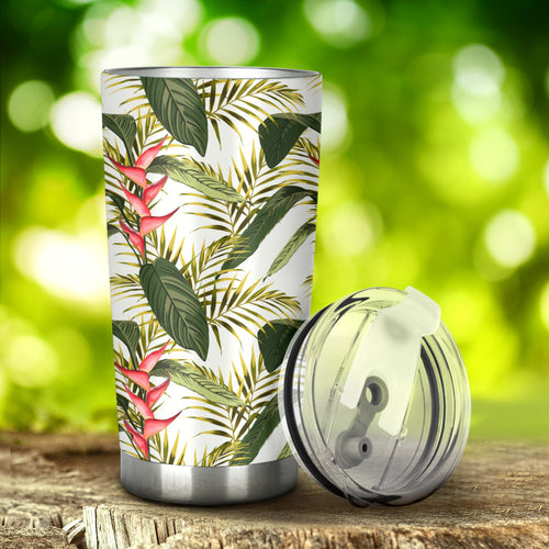 Heliconia Pattern Tumbler