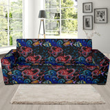 Octopus Sea Wave Tropical Fishe Pattern Sofa Slipcover