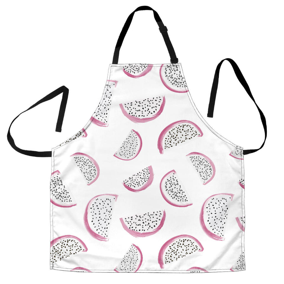 Dragon Fruit Pattern Adjustable Apron