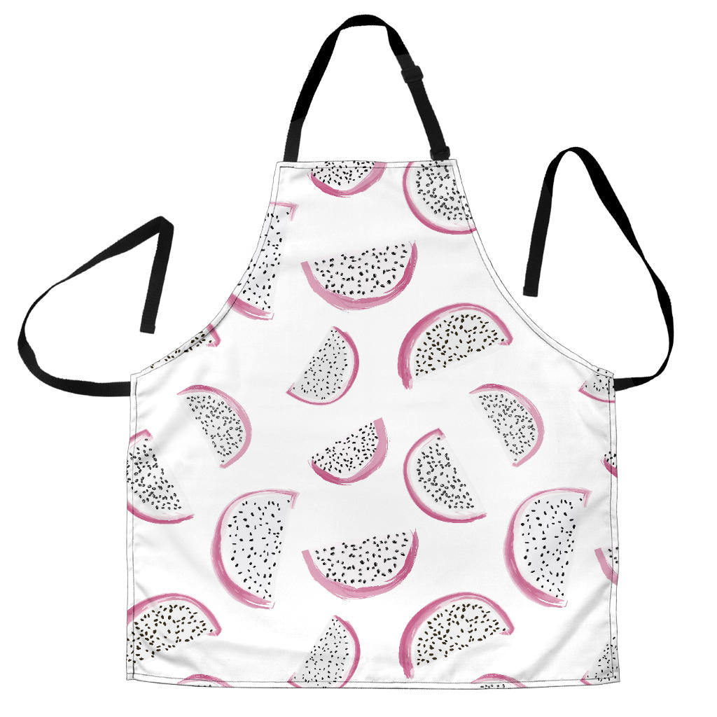Dragon Fruit Pattern Adjustable Apron