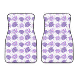 Hedgehog Pattern Print Design 05 Front Car Mats