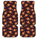 Hamburger Pattern Print Design 05 Front and Back Car Mats