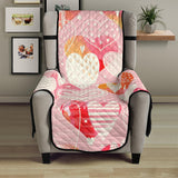 Hand drawn heart design pattern Chair Cover Protector