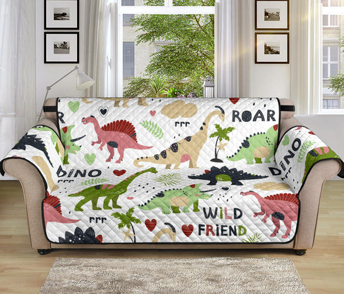 Cute dinosaurs pattern Sofa Cover Protector