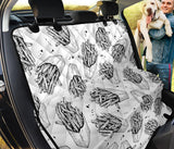 Hand Drawn French Fries Pattern Dog Car Seat Covers