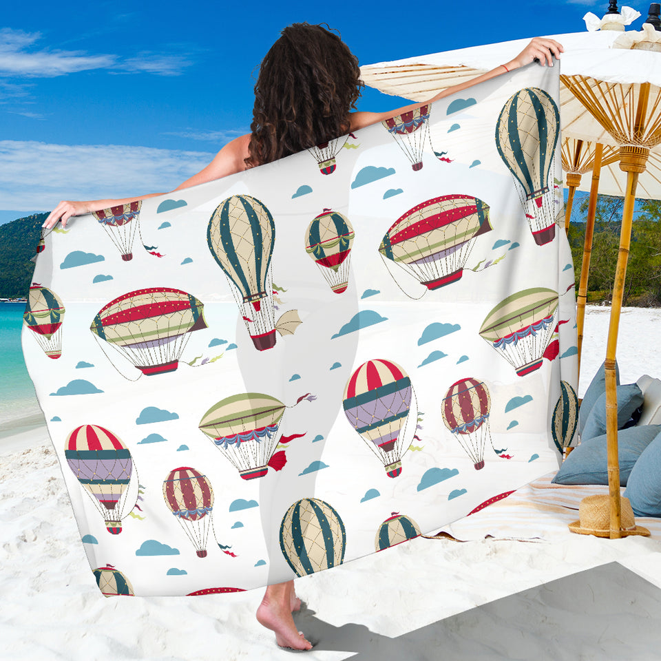 Hot Air Balloon Pattern Sarong