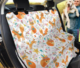 Cute Tribal Fox Pattern Dog Car Seat Covers
