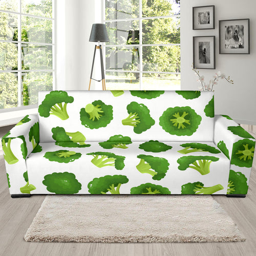 Cute Broccoli Pattern Sofa Slipcover