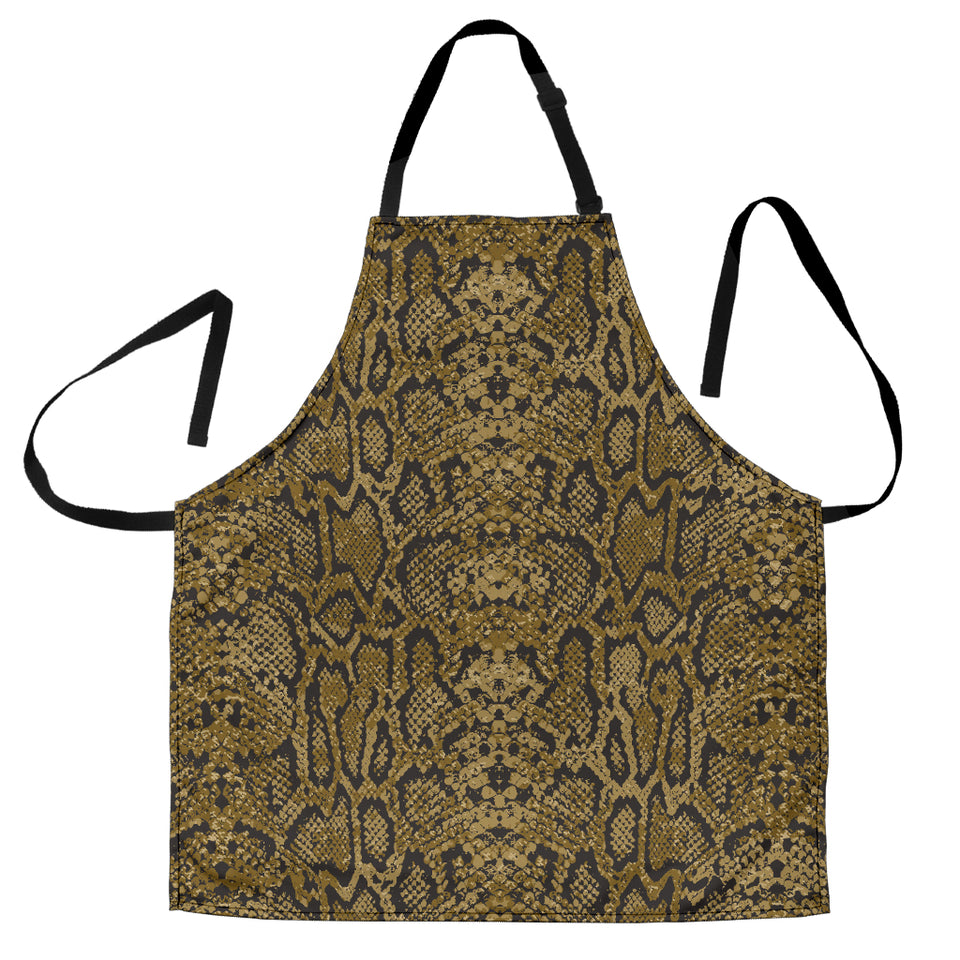 Snake Skin Pattern Adjustable Apron